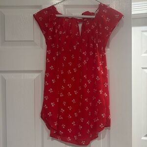 Lauren Conrad pink blouse